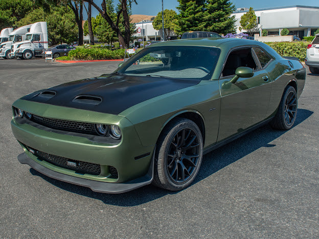 08-UP DODGE CHALLENGER HELLCAT REDEYE FRONT HOOD - Primer Black